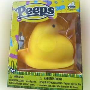 Peeps yellow chick squishy fidget toy NWT